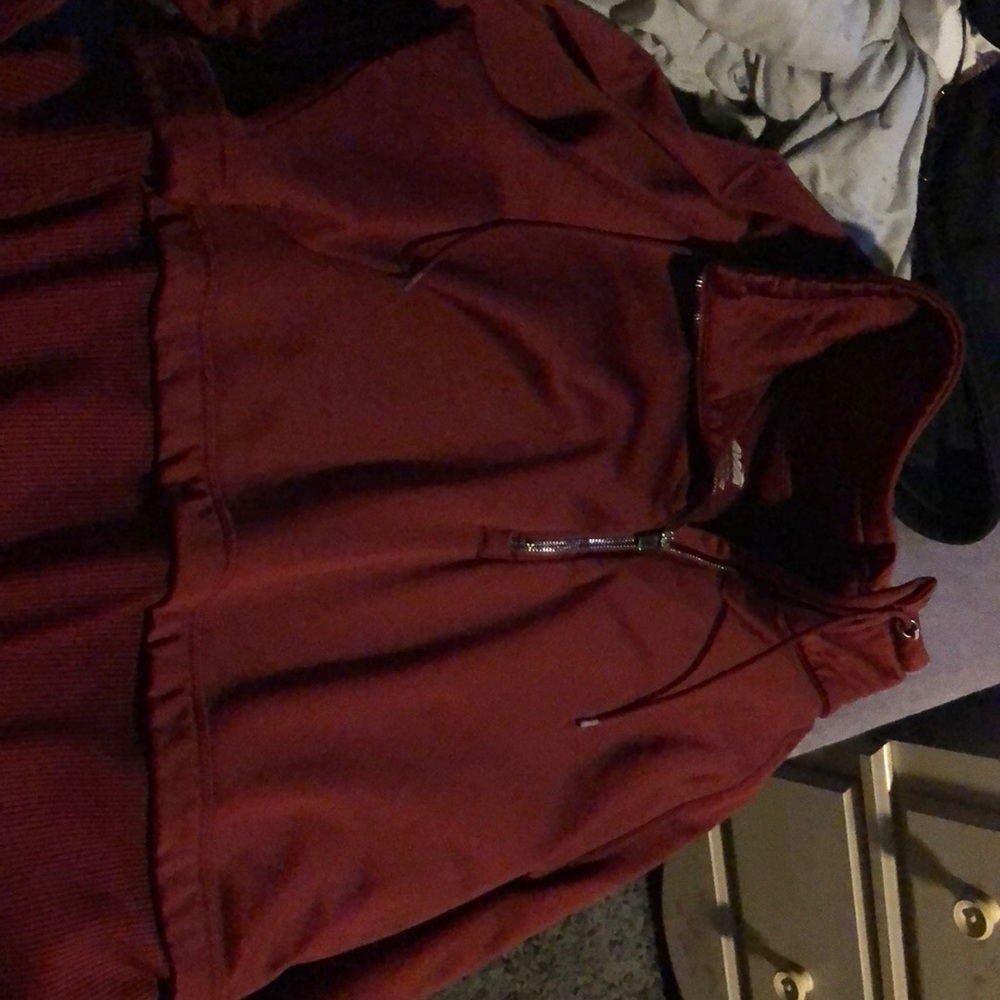 Cute red zip up jacket